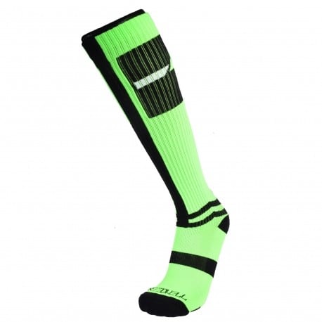 Breedwell Chaussettes Hautes Infinity Vert Fluo