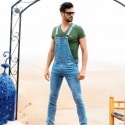 SKU Salopette Longue Jeans Bleu Indigo
