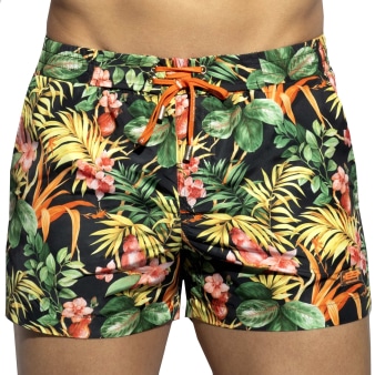 Short de Bain Hawaï Noir ES Collection