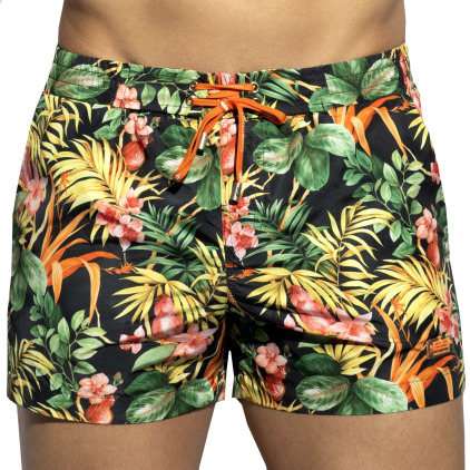 Short de Bain Hawaï Noir ES Collection