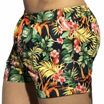 Short de Bain Hawaï Noir ES Collection