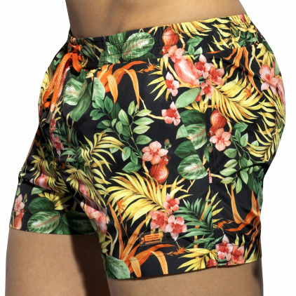 Short de Bain Hawaï Noir ES Collection
