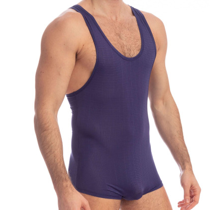 L'Homme invisible Body Dos Nageur Indigo
