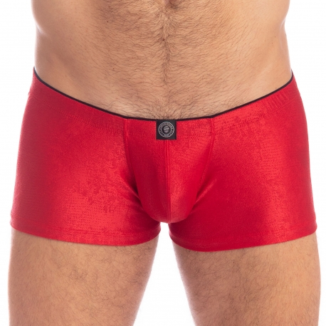 L’Homme invisible Barbados Cherry Push Up Trunks - Red