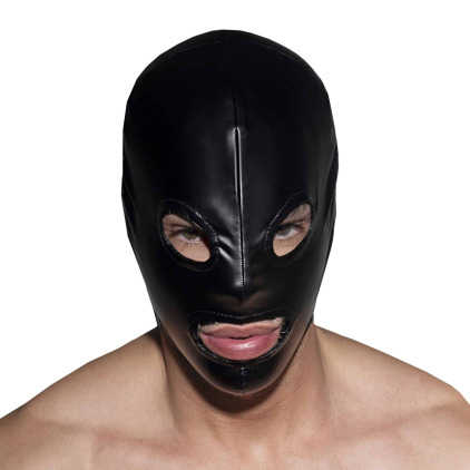 Cagoule Rub Fetish Noire AD Fetish