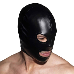 Cagoule Rub Fetish Noire AD Fetish