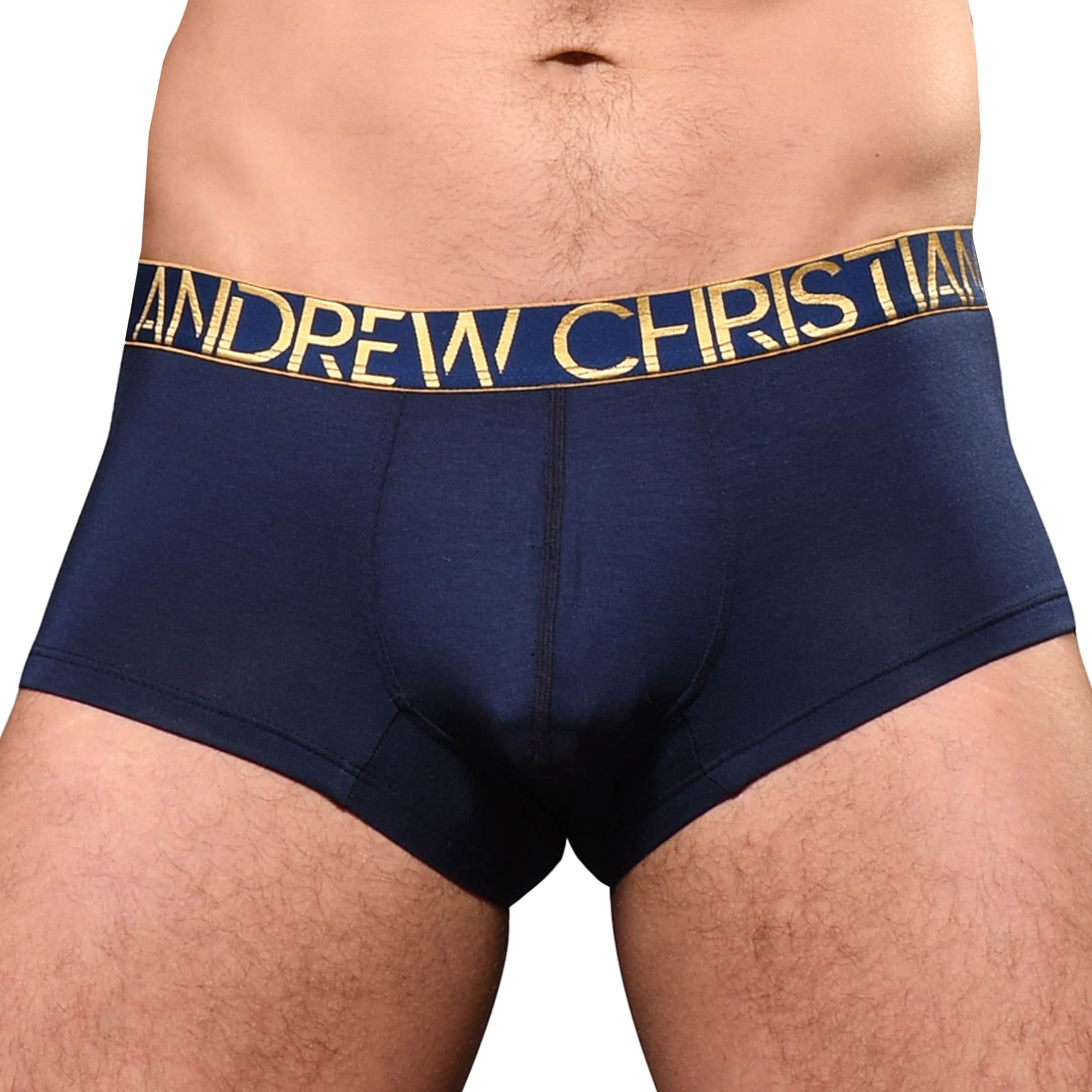 Andrew Christian Almost Naked Happy Modal Trunks - Navy
