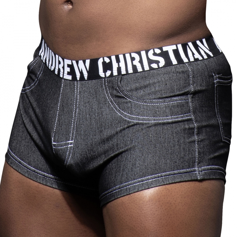 Andrew Christian Cowboy Trunks - Charcoal
