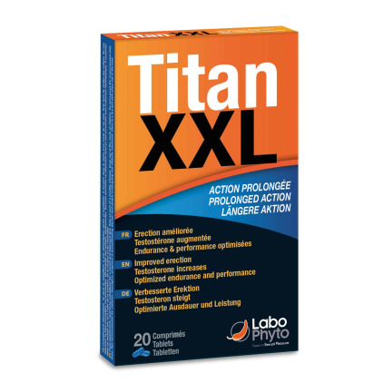 Titan XXL Action Prolongée - 20 Comprimés Labophyto