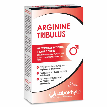 Arginine Tribulus Performances Sexuelles - 60 Gélules Labophyto