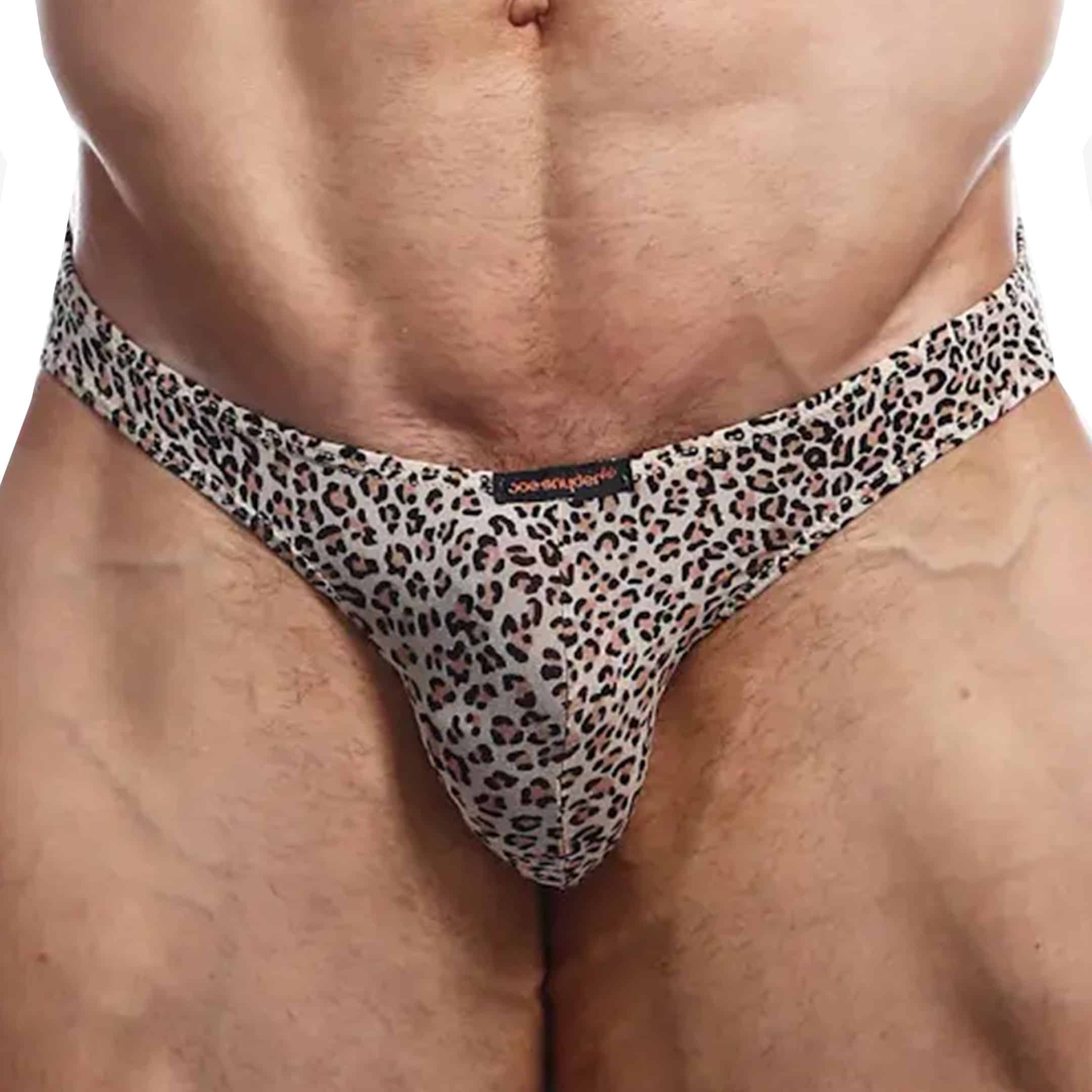 Joe Snyder Bikini Bulge Briefs - Leopard