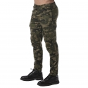 TOF Paris Pantalon Cargo Militaire Camouflage