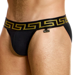 Slip Tanga Meander Noir Modus Vivendi