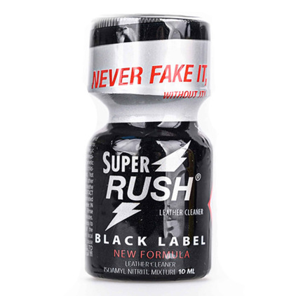 Poppers Super Rush Black Label Amyle - 10 ml PWD Factory