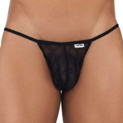 Jock Strap Micro Dentelle Noir Candyman