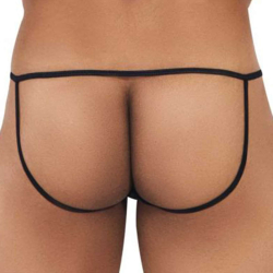 Jock Strap Micro Dentelle Noir Candyman
