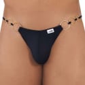 CandyMan Slip Bikini Holes In One Noir