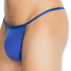 String Temptation Plume Bleu