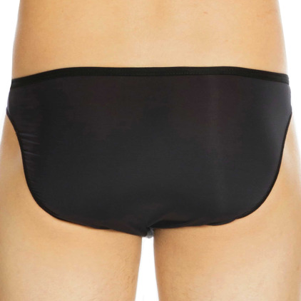 Slip Temptation Plume Noir HOM