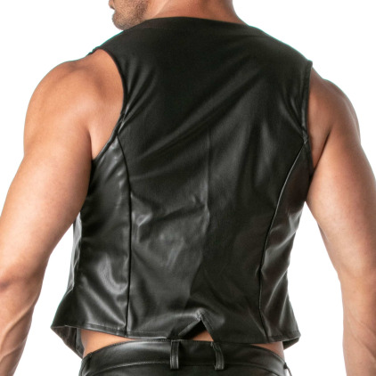 Gilet à Chaîne Kinky Noir TOF Paris