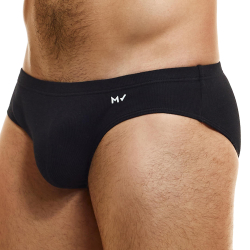 Slip Classique Peace Coton Noir Modus Vivendi