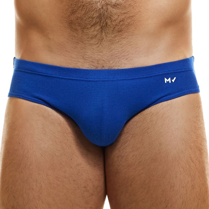 Slip Classique Peace Coton Bleu Roi Modus Vivendi