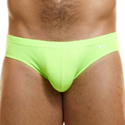 Slip Classique Peace Microfibre Citron Vert Modus Vivendi