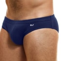 Modus Vivendi Slip Classique Peace Coton Bleu Marine