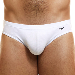 Slip Classique Peace Coton Blanc Modus Vivendi