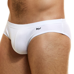 Slip Classique Peace Coton Blanc Modus Vivendi