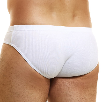 Slip Classique Peace Coton Blanc Modus Vivendi