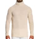 Modus Vivendi T-Shirt Col Roulé Purled Ivoire