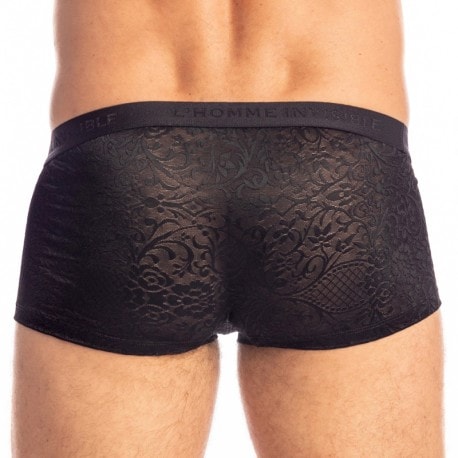 L'Homme invisible Shorty Hipster Push-Up Imperial Noir