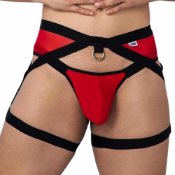 Jock Strap Jarretière Rouge CandyMan