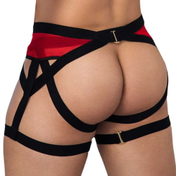 Jock Strap Jarretière Rouge CandyMan