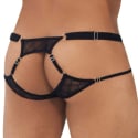 CandyMan Lace Jockstrap - Black