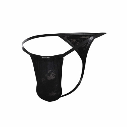 String Ficelle L4CE Noir CUT4MEN