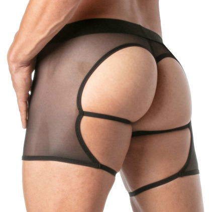 String Chaps Transgressiv Noir TOF Paris