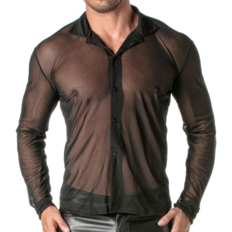 Chemise Transgressiv Noire TOF Paris