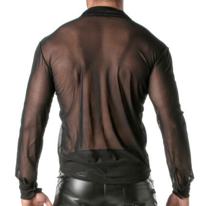 Chemise Transgressiv Noire TOF Paris