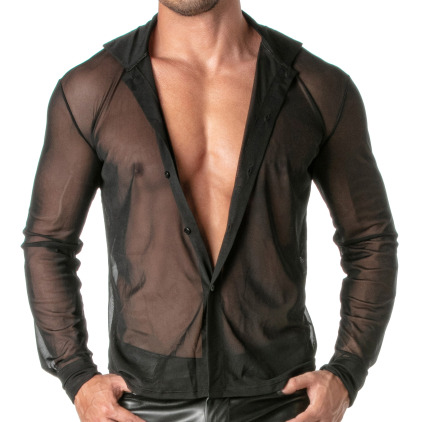 Chemise Transgressiv Noire TOF Paris