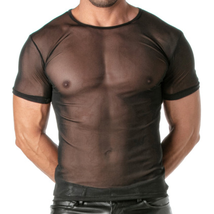 T-Shirt Transgressiv Noir TOF Paris