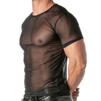 T-Shirt Transgressiv Noir TOF Paris