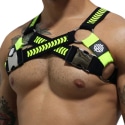 Breedwell Harnais Circuit Daycrawler Noir - Jaune Fluo