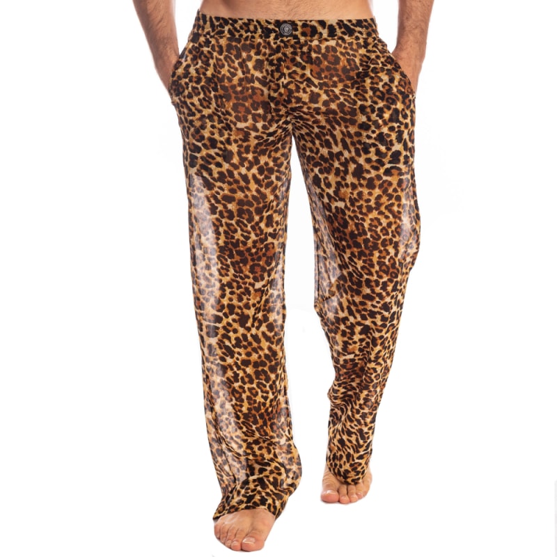 L'Homme invisible Leopard Lounge Pants | INDERWEAR