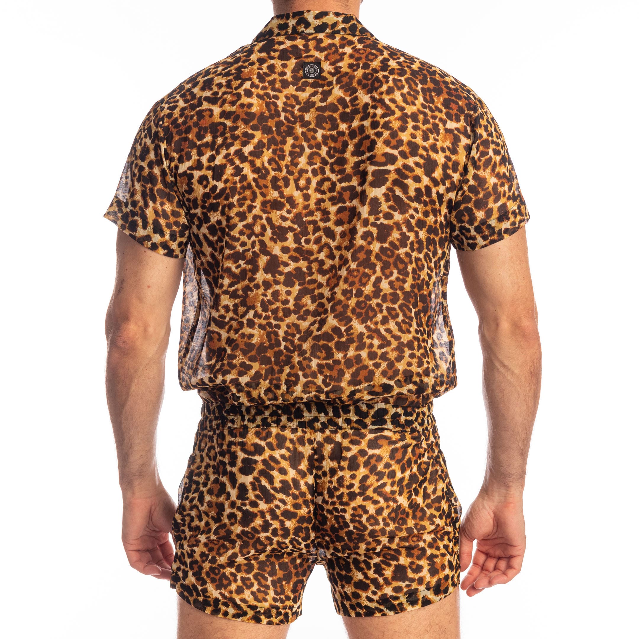L'Homme invisible Leopard Combi Shorts | INDERWEAR