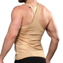 Andrew Christian Débardeur Shimmer Champagne