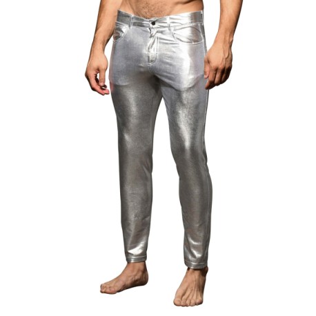 Andrew Christian Capsule Space Pants - Silver