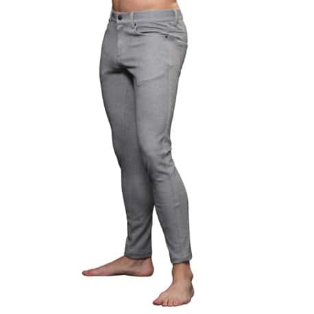 Andrew Christian Skinny Stretch Pants - Grey