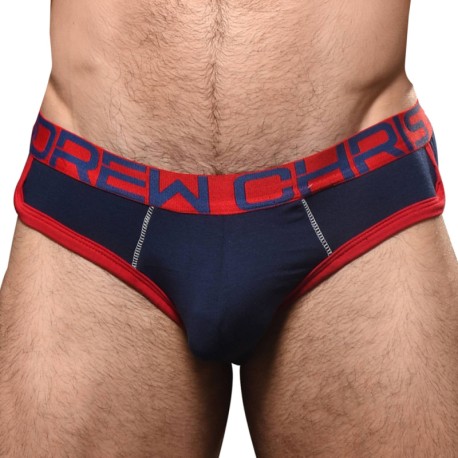 Andrew Christian CoolFlex Modal Briefs with Show-It - Navy